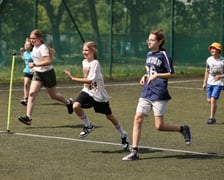 <p>Dzień Sportu w Szkole Podstawowej nr 82 im. Budowniczych Wrocławia przy ul. Blacharskiej 13 (7.06.2024)</p>