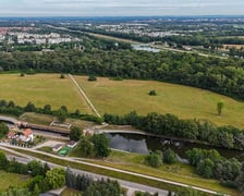 śluza Opatowice, widok z drona