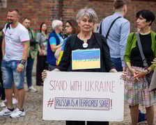 Marsz przeciw zbrodniom rosyjskim dokonywanym w Ukrainie. Wrocław, 13.07.2024