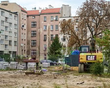 Wycinka drzew na kleczkowskim podwórku została na razie wstrzymana.
