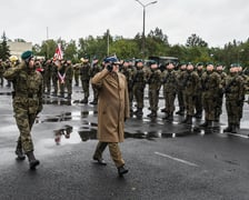 <p>Przysięga 10 Wrocławskiej Brygady Łączności</p>