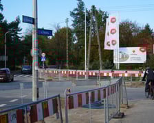 Przebudowywane drogi i ich okolica na Maślicach