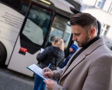 Krwiobus przy ulicy Oławskiej, 18.10.2024