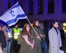 86. rocznica Nocy Kryształowej - marsz pamięci we Wrocławiu. 9 listopada 2024