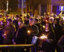 86. rocznica Nocy Kryształowej - marsz pamięci we Wrocławiu. 9 listopada 2024