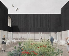 <p>Projekt Dom Społeczności Śląskiej. Adaptacja teren&oacute;w poprzemysłowych w Bytomiu</p>