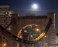 Pełna Zimnego Księżyca we Wrocławiu - grudzień 2023