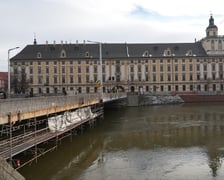 Remont mostów Uniwersyteckich (14 stycznia 2025)