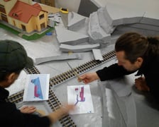 <p>Projekt pierwszych makiet Kolejkowa w garażu należącym do tw&oacute;rcy świata w miniaturze</p>