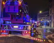 <p>Pożar przy ul. Polaka we Wrocławiu.</p>