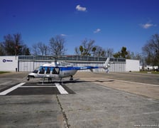 Śmigłowiec Bell-407GXi to nowa maszyna dolnośląskiej policji stacjonująca we Wrocławiu