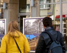 Wystawa  80 lat powojennego Wrocławia na ul. Oławskiej we Wrocławiu