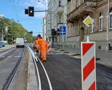 <p>ul. Sienkiewicza i budowa przystanku wiedeńskiego</p>