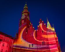 Iluminacje i wideomapping w Rynku