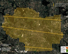 <p>Samolot ma do zeskanowania niemal 300 km kw. powierzchni</p>