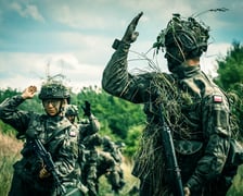 Żołnierze na szkoleniu "Wakacje z wojskiem 2"