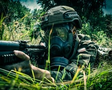 Żołnierze na szkoleniu "Wakacje z wojskiem 2"