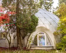 <p class="MsoNormal">Dom Igloo, zdjęcie z wystawy &bdquo;Kształt marzeń. Architektura Witolda Lipińskiego&rdquo; Muzeum Architektury we Wrocławiu</p>