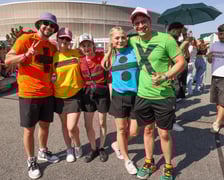 Fanie Eda Sheerana w drodze na kncert na Tarczyński Arena Wrocław, 15 sierpnia 2025