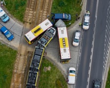 <p>21 sierpnia na wrocławskim Gaju doszło do kolizji z udziałem tramwaju i autobusu</p>