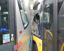 <p>21 sierpnia na wrocławskim Gaju doszło do kolizji z udziałem tramwaju i autobusu</p>