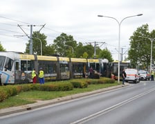 <p>21 sierpnia na wrocławskim Gaju doszło do kolizji z udziałem tramwaju i autobusu</p>