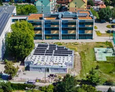 Rozbudowa modułowego przedszkola Logicus na Księżu Małym, sierpień 2025