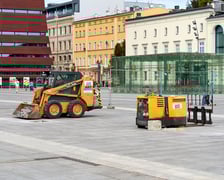 Pierwsze dni prac budowlanych na pl. Wolności, 2 września 2025