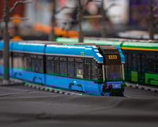 Mateusz Wawrowski podczas lipcowej wystawy "Fajnie się składa" w Czasoprzestrzeni zaprezentował wrocławskiego Moderusa Gamma