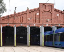 Zabytkowa hala na zajezdni Borek, lato 2025