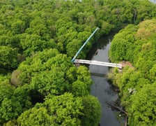 Budowa mostu nad Widawą,  24 kwietnia 2025