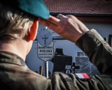Żołnierze z 10 Wrocławskiej Brygady Łączności porządkowali groby i oddali hołd poległym towarzyszom broni.