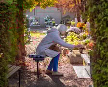 Popołudnie 1 listopada 2025 na cmentarzu Grabiszyńskim