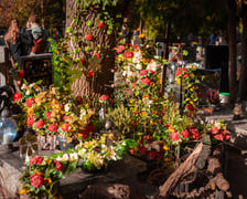 Popołudnie 1 listopada 2025 na cmentarzu Grabiszyńskim