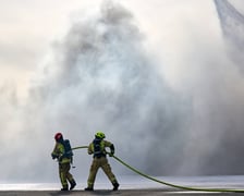 Ćwiczenia służb na lotnisku we Wrocławiu, 5 listopada 2025