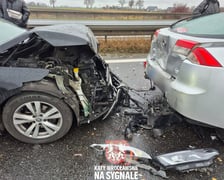 Dwa wypadki na A4 pod Wrocławiem