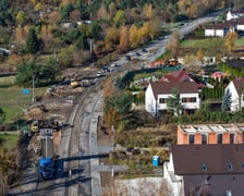Przebudowa ulicy Wilkszyńskiej - zdjęcie z początku listopada