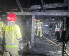 Akcja ratunkowa strażaków