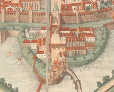 <p>Brama Świdnicka w 1562 roku.</p>