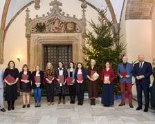 Uroczystość złożenia ślubowania i wręczenia aktów nadania stopnia awansu zawodowego nauczyciela mianowanego - 11.12.2025