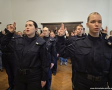 Ślubowanie nowych policjantek i policjantów we Wrocławiu