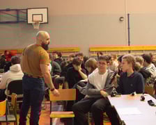 Bezpieczny Wrocław w szkołach - szkolenie w XVI LO przy ul. Reja