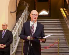 <p>Uroczystość odsłonięcia popiersia prof. Alzheimera w Ratuszu</p>