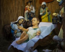 <p class="MsoNormal">Bożonarodzeniowa szopka w kościele pw. św. Michała Archanioła na Ołbinie</p>