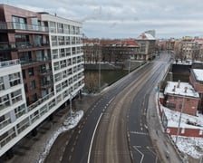 Opustoszały Wrocław w noworoczne przedpołudnie 1 stycznia 2026 roku