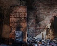 Pożar mieszkania w kamienicy przy ul. Drzewnej - 6-7 stycznia 2026 r.