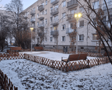 Wnętrze w kwartale ulic Braniborskiej, Trzemeskiej, Legnickiej i Dobrej po modernizacji - styczeń 2026