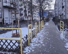 Wnętrze w kwartale ulic Braniborskiej, Trzemeskiej, Legnickiej i Dobrej po modernizacji - styczeń 2026