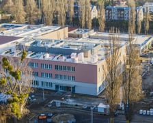 ZSP na Zwycięskiej w trakcie budowy, grudzień 2025 (widok z góry)