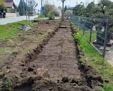 Budowa chodnika - ul. Kurpiów na Ołtaszynie
